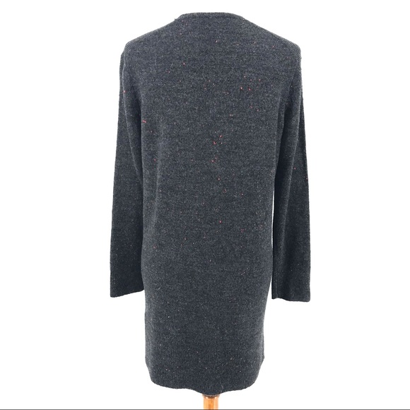 Madewell Grey Donegal Kent Cardigan Sweater - Picture 5 of 9